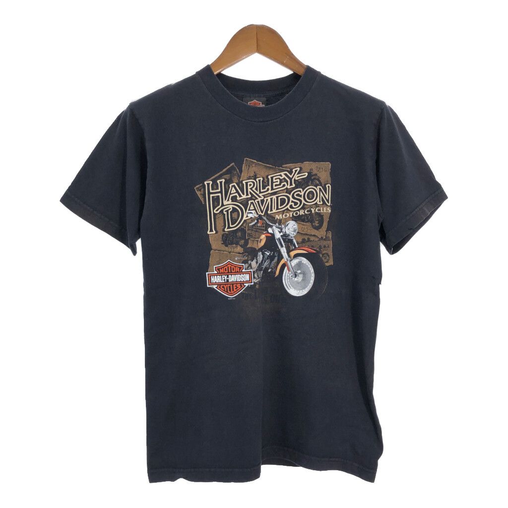 00年代 USA製 HARLEY DAVIDSON ハーレーダビッドソン 半袖Tシャツ 