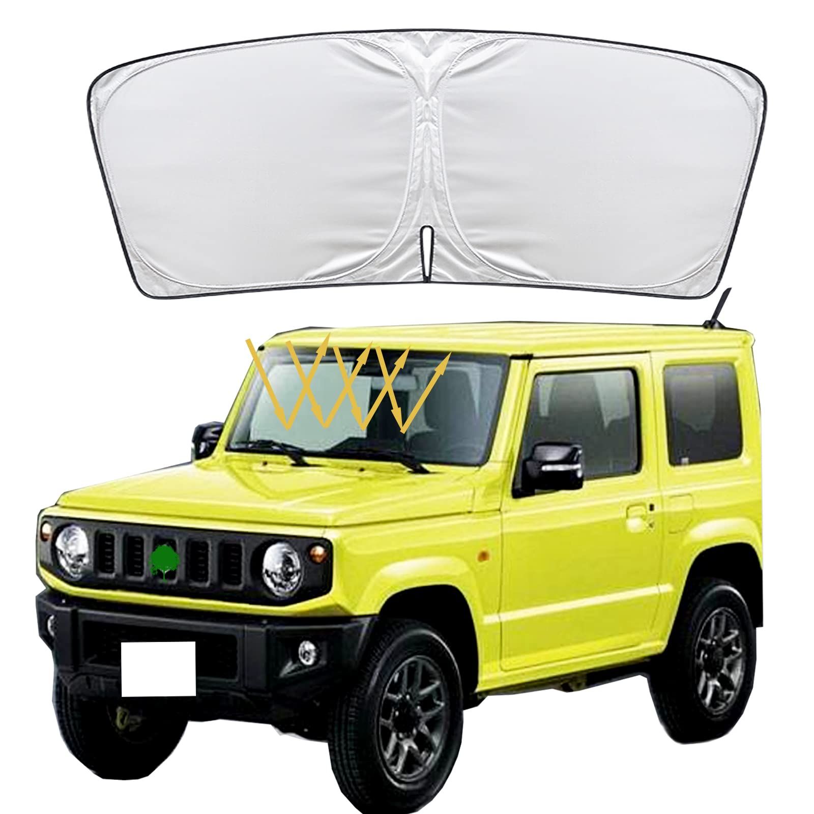 フロントサンシェード Jimny Sierra 専用 フロントガラス サンシェード 