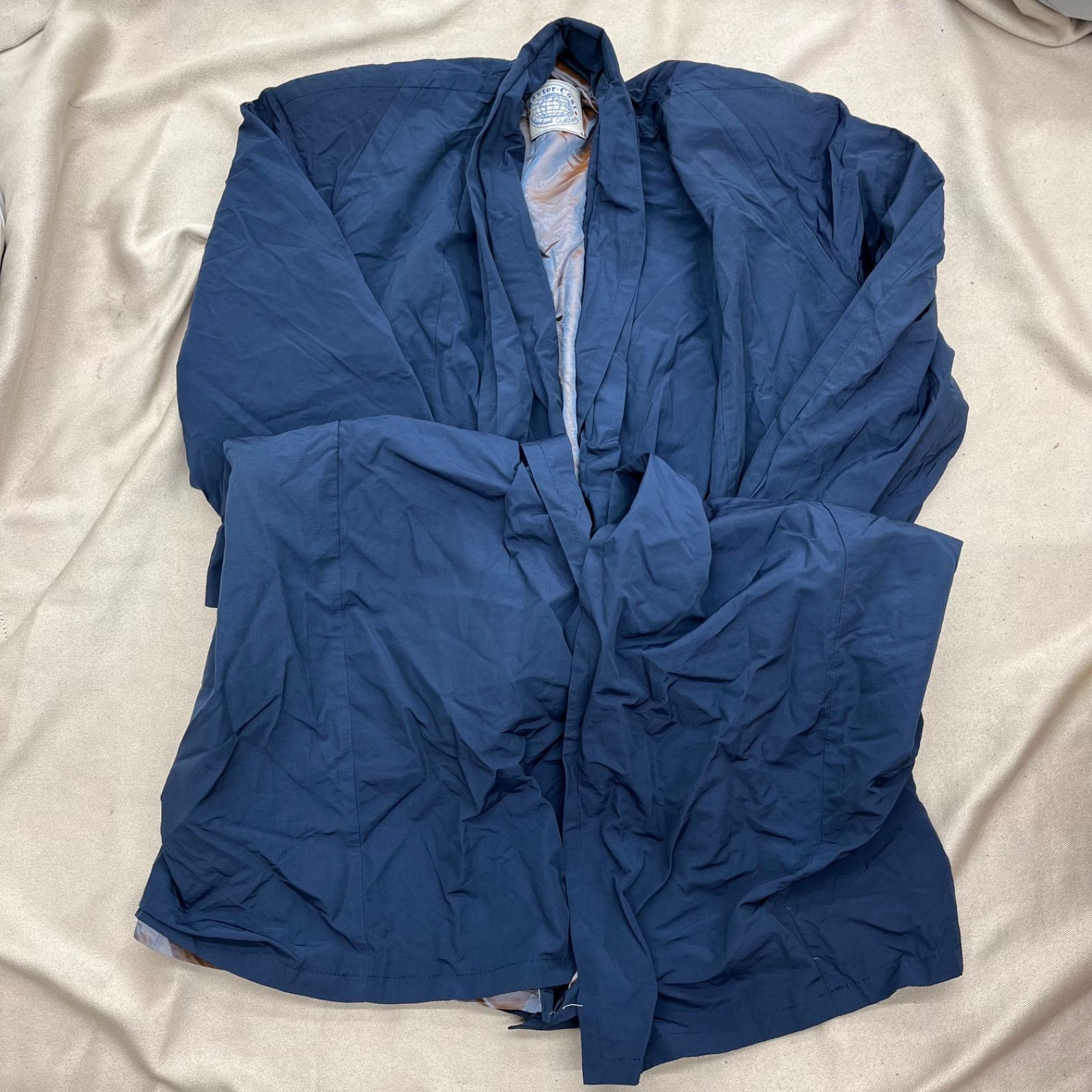 Master-Coat フィンランド製 コート チェスターコート スプリングコート ネイビー 紺