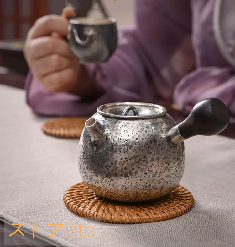 茶壺 銀色 - その他