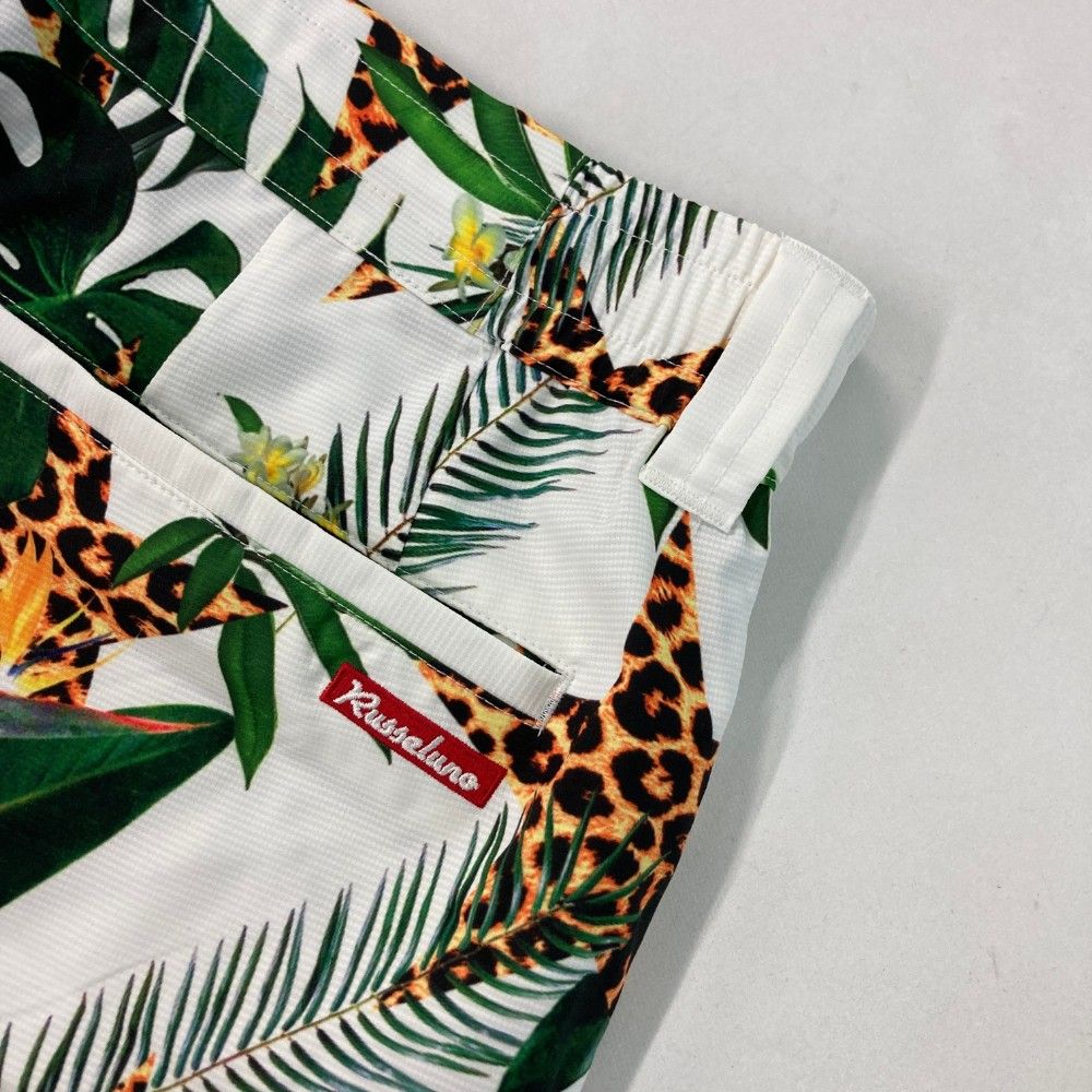 RUSSELUNO ラッセルノ ハーフパンツ 短パン 総柄 ルチャ サイズ5