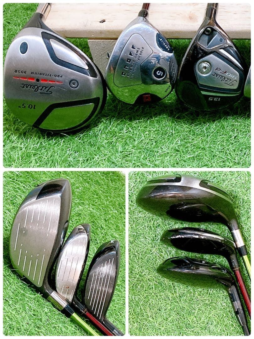 17.タイトリスト　初心者オススメ　ゴルフクラブ　メンズセット　13本 右利き 17.タイトリスト 初心者オススメ ゴルフクラブ メンズセット 13本 右利き