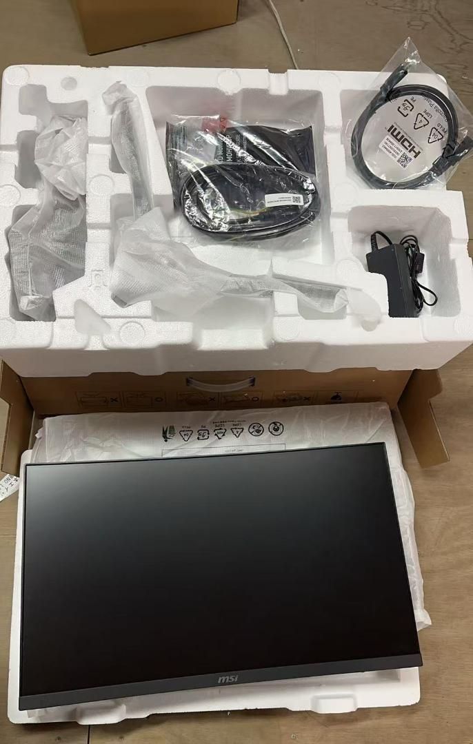 G2422C MSI ゲーミングモニター 180Hz FHD 0 小 中古 1500R 6インチ