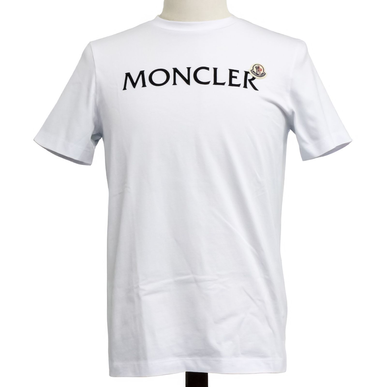 MONCLER モンクレール フロックロゴ Tシャツ XS ホワイト メンズ