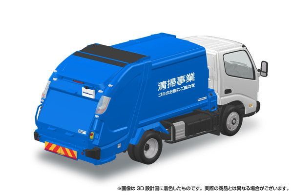 新品 アオシマ 1/32 楽プラ スナップキット No.25-PK 日野 デュトロ