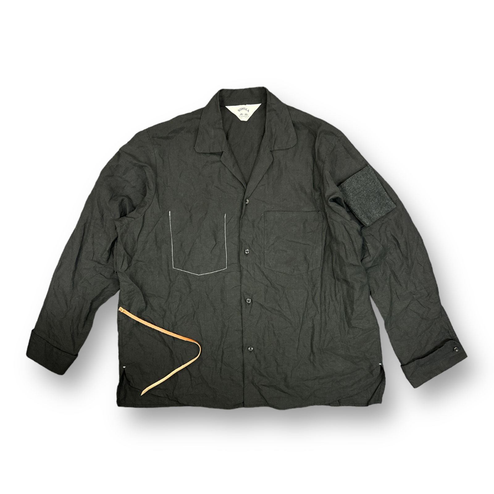 sunsea 20ss linen gigolo shirt