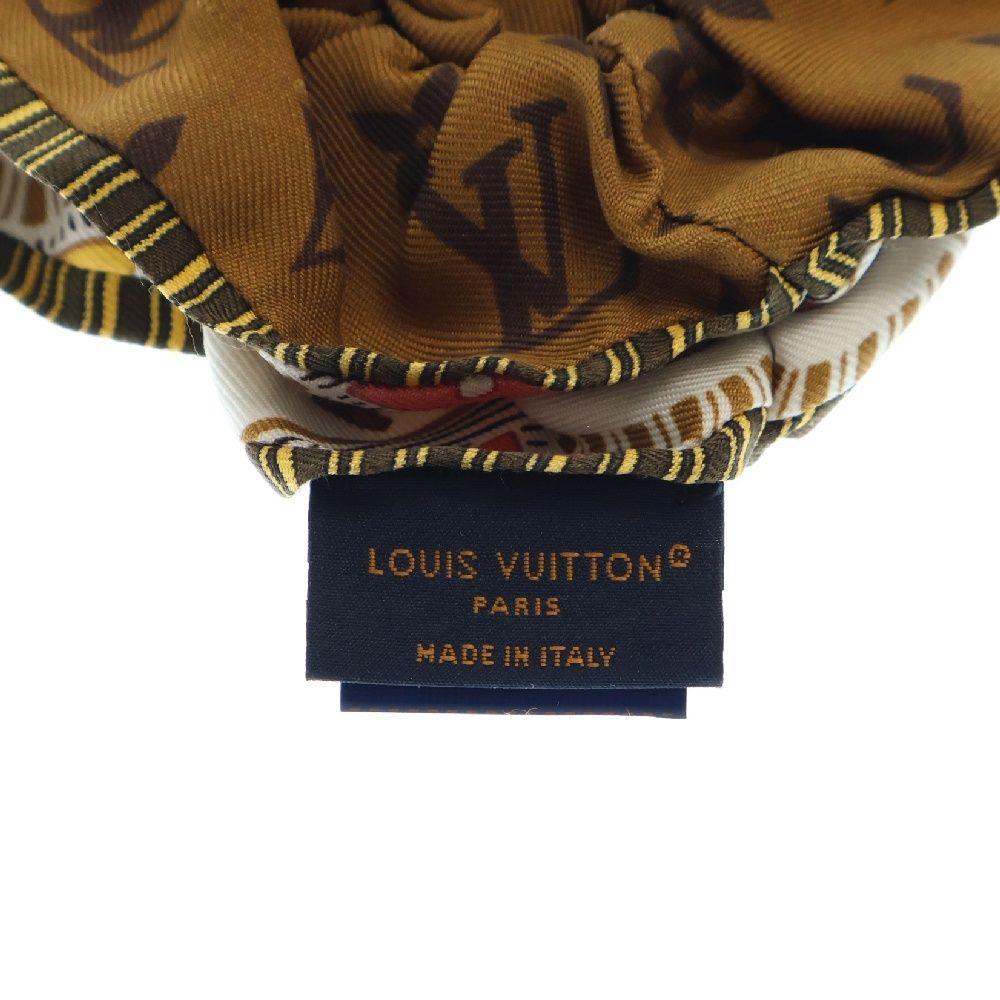 LOUIS VUITTON (ルイヴィトン) モノグラム タイルズ ヘアゴム シュシュ