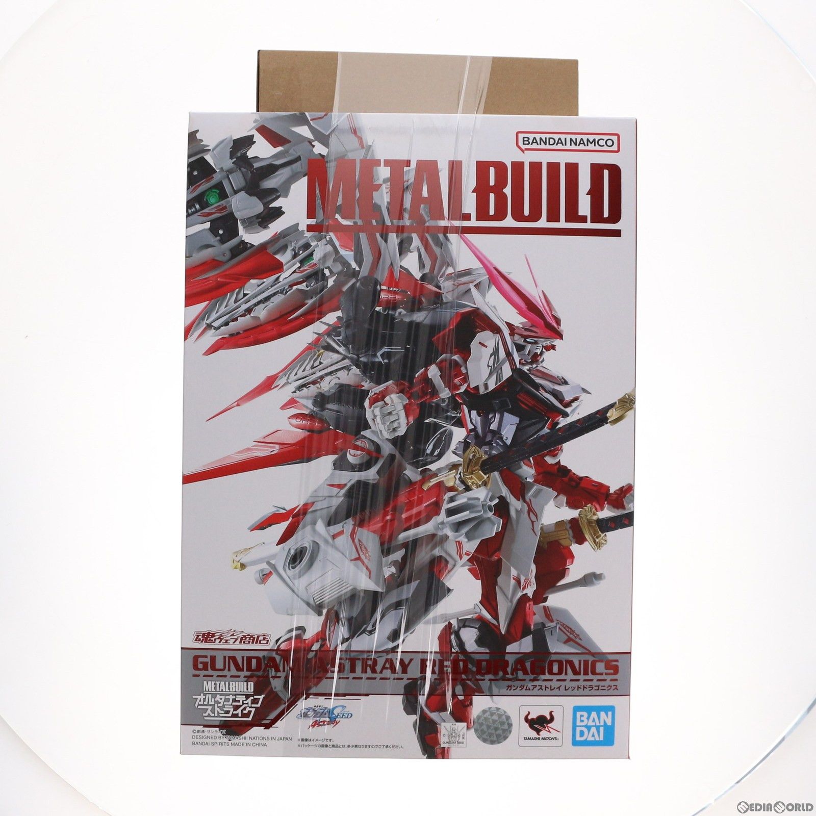 BANDAI - (初販) 初期不良対応済 魂ウェブ商店限定 L BUILD ガンダムアストレイ レッドドラゴニクス 機動戦士ガンダムSEED DESTINY ASTRAY R(シード デスティニー アストレイ R) 完成品 可動フィギュア バンダイスピリッツ backend=imagemagick;version=1;