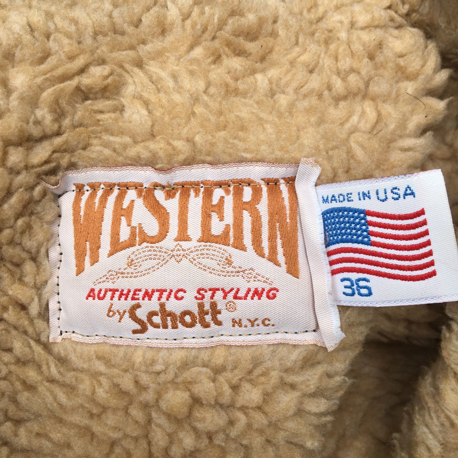 90s USA製【Schott】Ranch Coat オールド ショット スエード