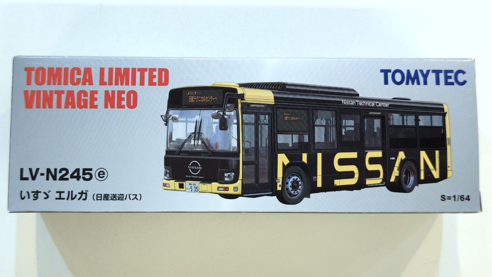 TOMYTEC TOMICA LIMITED VINTAGE NEO いすゞ エルガ 日産送迎バス