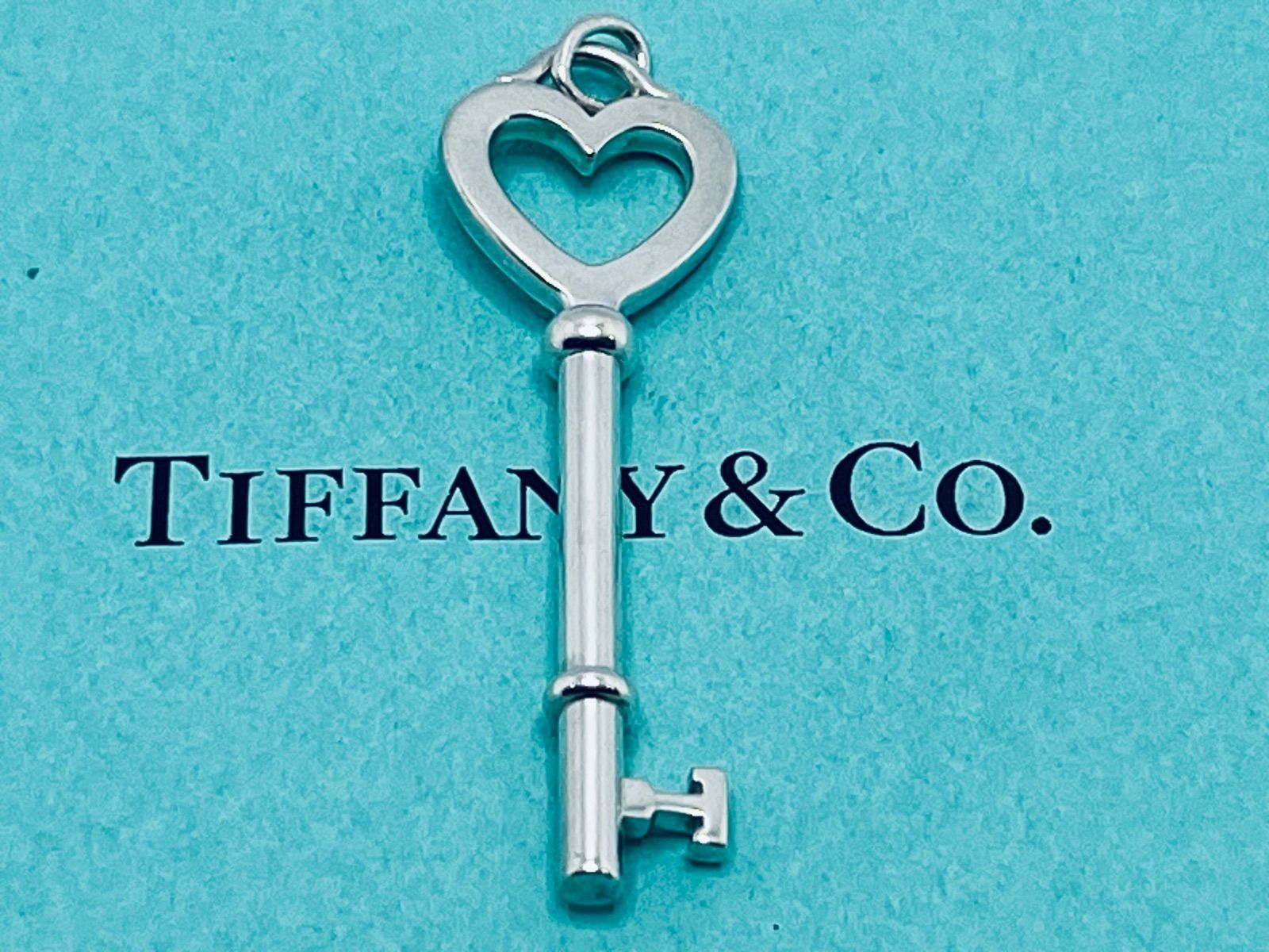 a125 美品 ハートキー ネックレス トップのみ ラージ 鍵 カギ シルバー