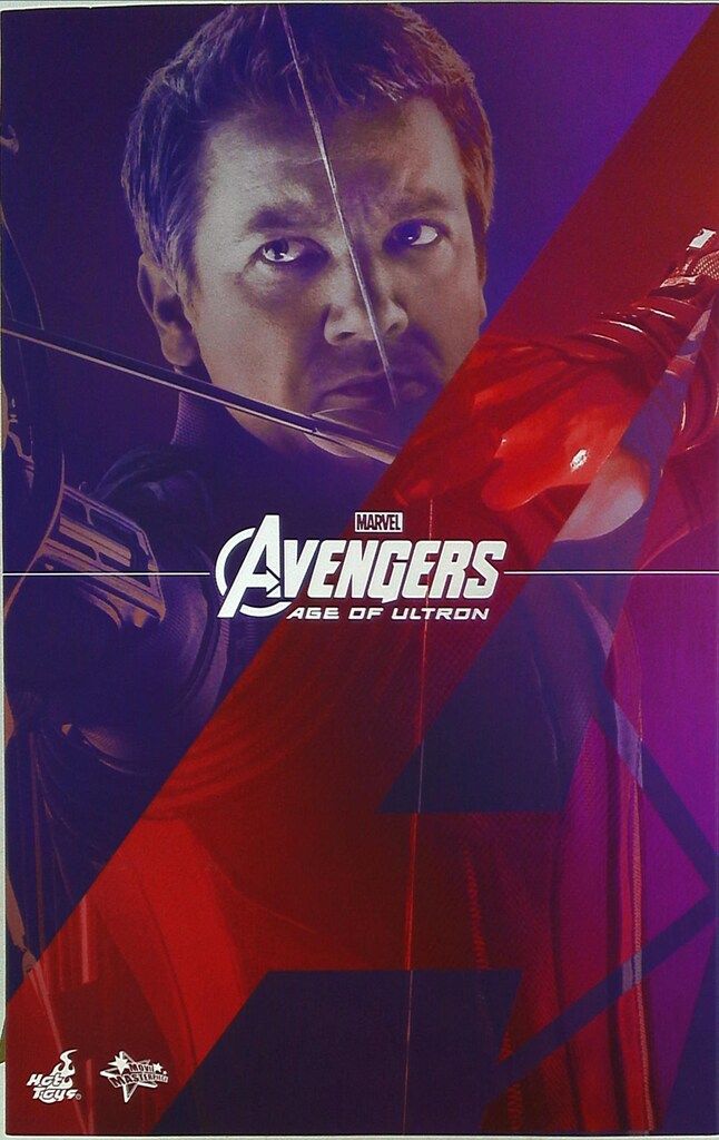HOTTOYS MOVIE MASTERPIECE HAWKEYE | AVENGERS AOU MMS289