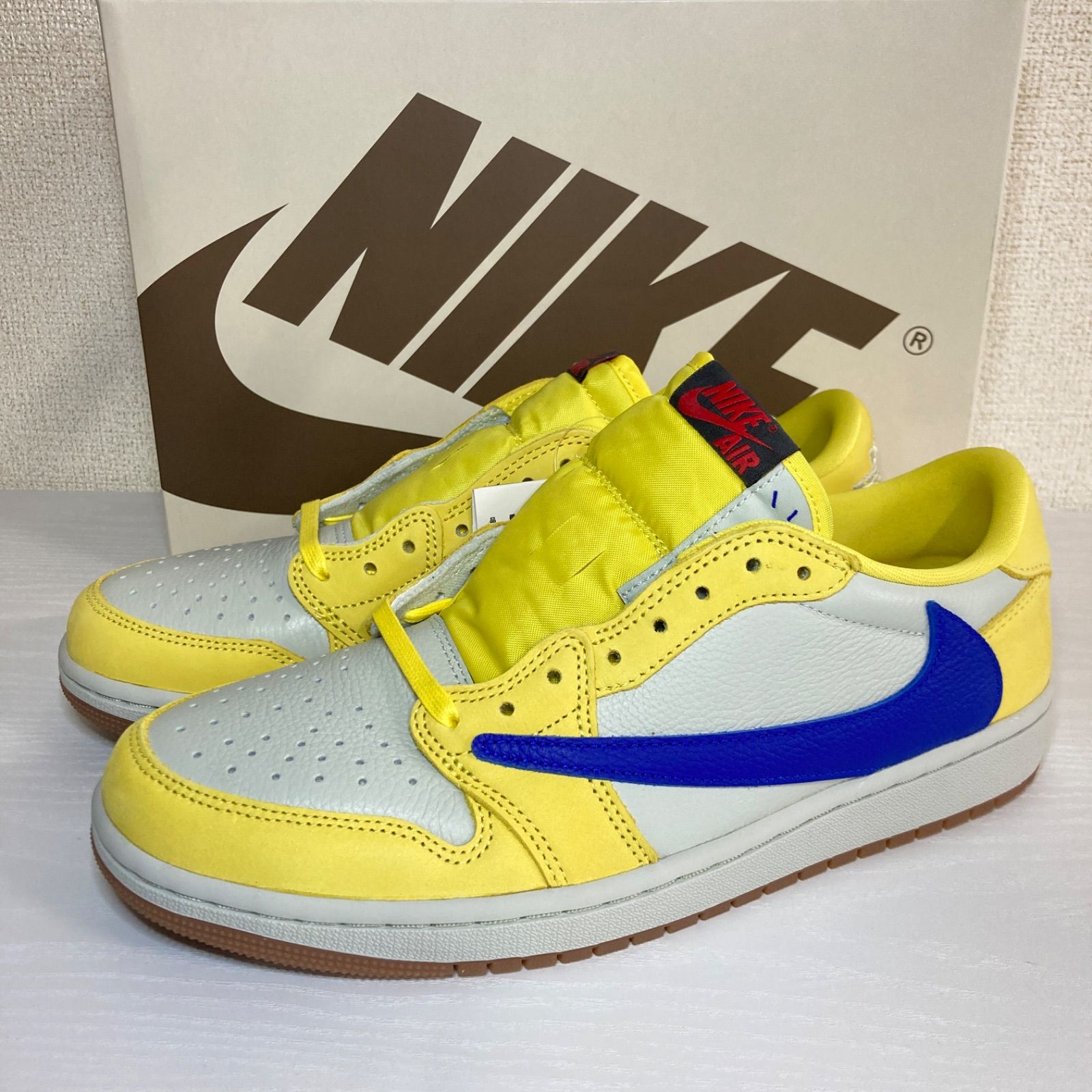 Travis Scott NIKE WMNS Air Jordan 1 Low OG SP Canaly 【フォロー10%OFF】