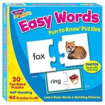 【中古】(未使用･未開封品)トレンド 英単語 パズル 簡単なことば Trend Fun to Know Puzzles Easy Words T-36007