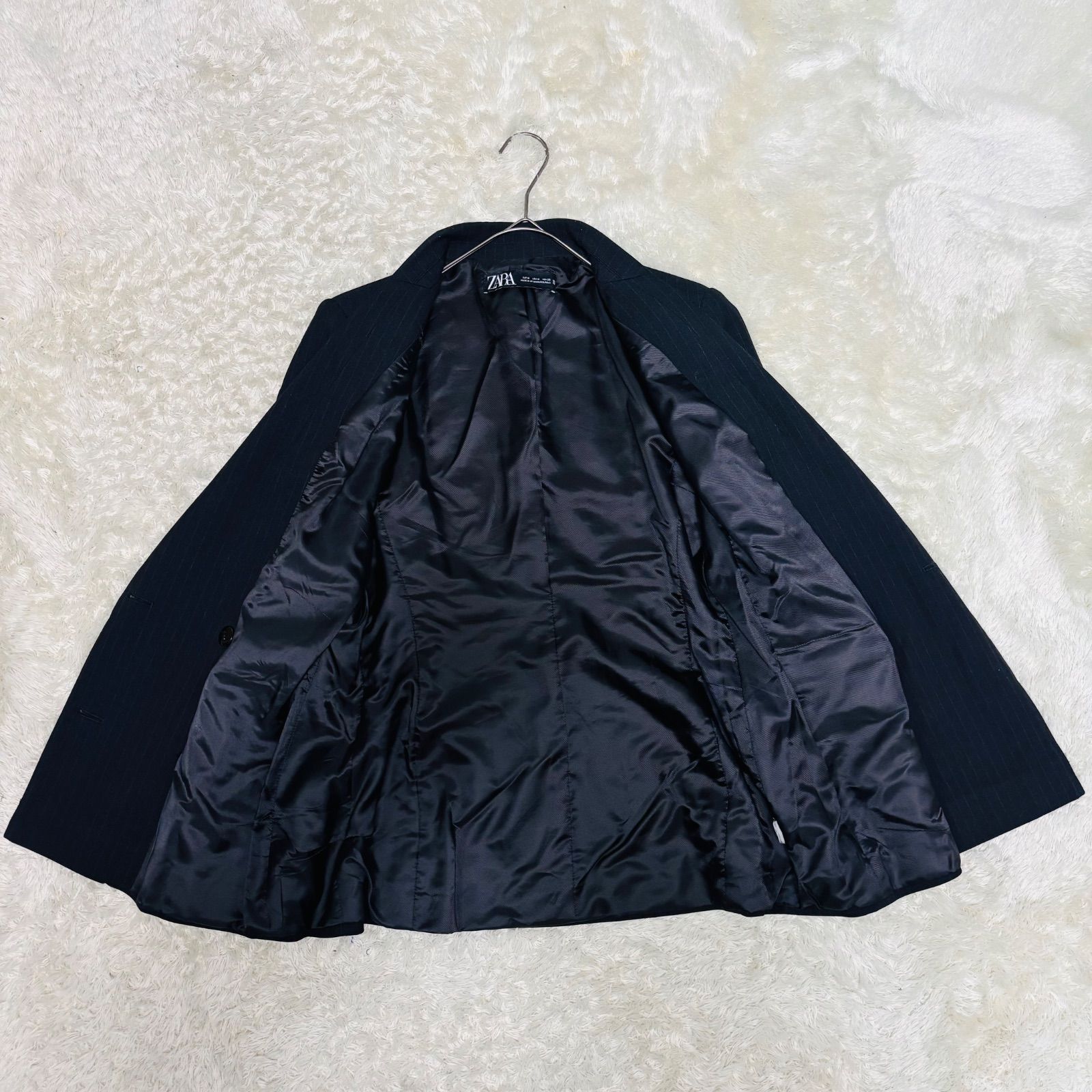 美品 ZARA ザラ セットアップ パンツ スーツ ダブル 総裏地