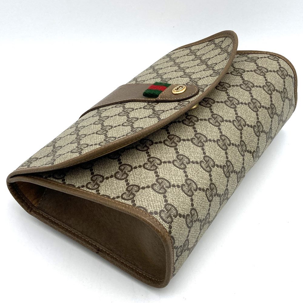 GUCCI グッチ　GG スプリーム　シェリーライン　セカンドバッグ　ポーチ 楽天市場】GUCCI グッチ オールドグッチ クラッチバッグ