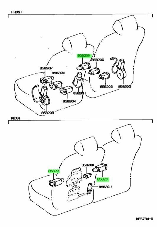 新品 トヨタ純正 14 アリスト クラウン 90 チェイサー マーク2 パワー  