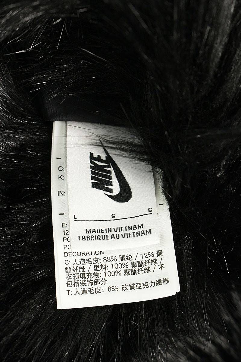 アンブッシュ ×ナイキ NIKE 18AW Reversible Faux Fur Coat Jacket ...