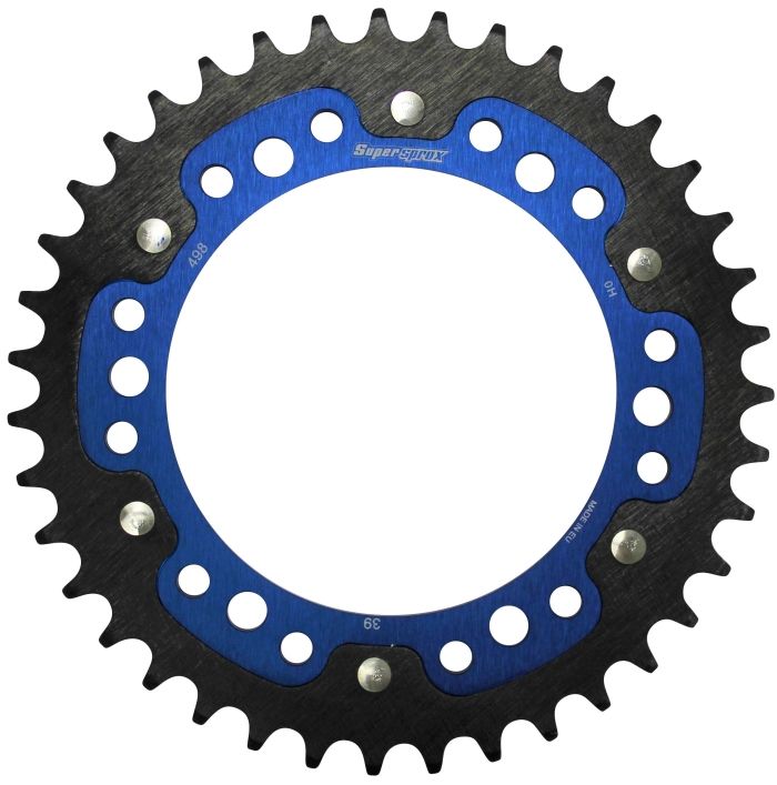 3営業日で発送 スーパースプロックス Supersprox SPX REAR STEALTH 498-39T BLU