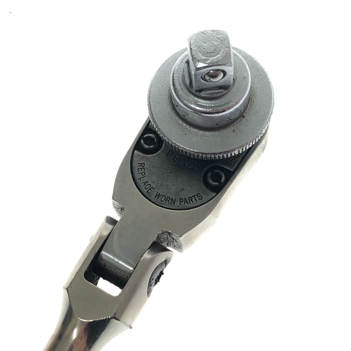 スナップオンFLF80ロングフレックスラチェット3/8 Snap-on スナップオン3&frasl;8首振りラチェットハンドルFLF80 80ギア