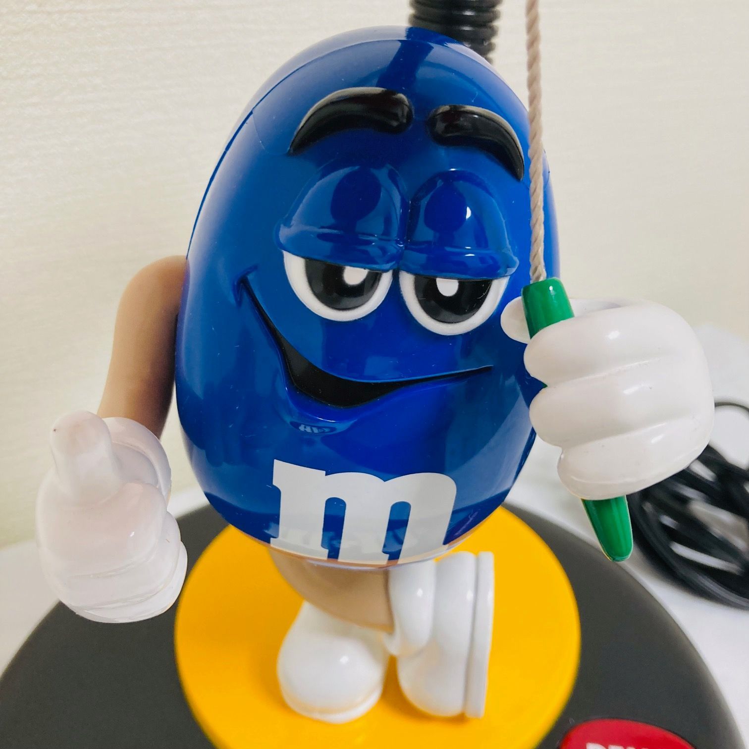 ☆ほぼ新品【m&m's エムアンドエムズ トーキング デスクライト 動作