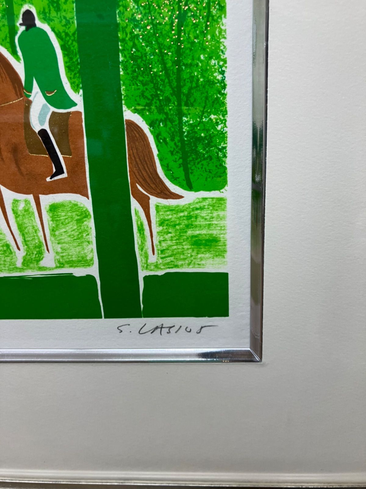 ラシス 「林間の乗馬」 LXV I I/CL - メルカリ 