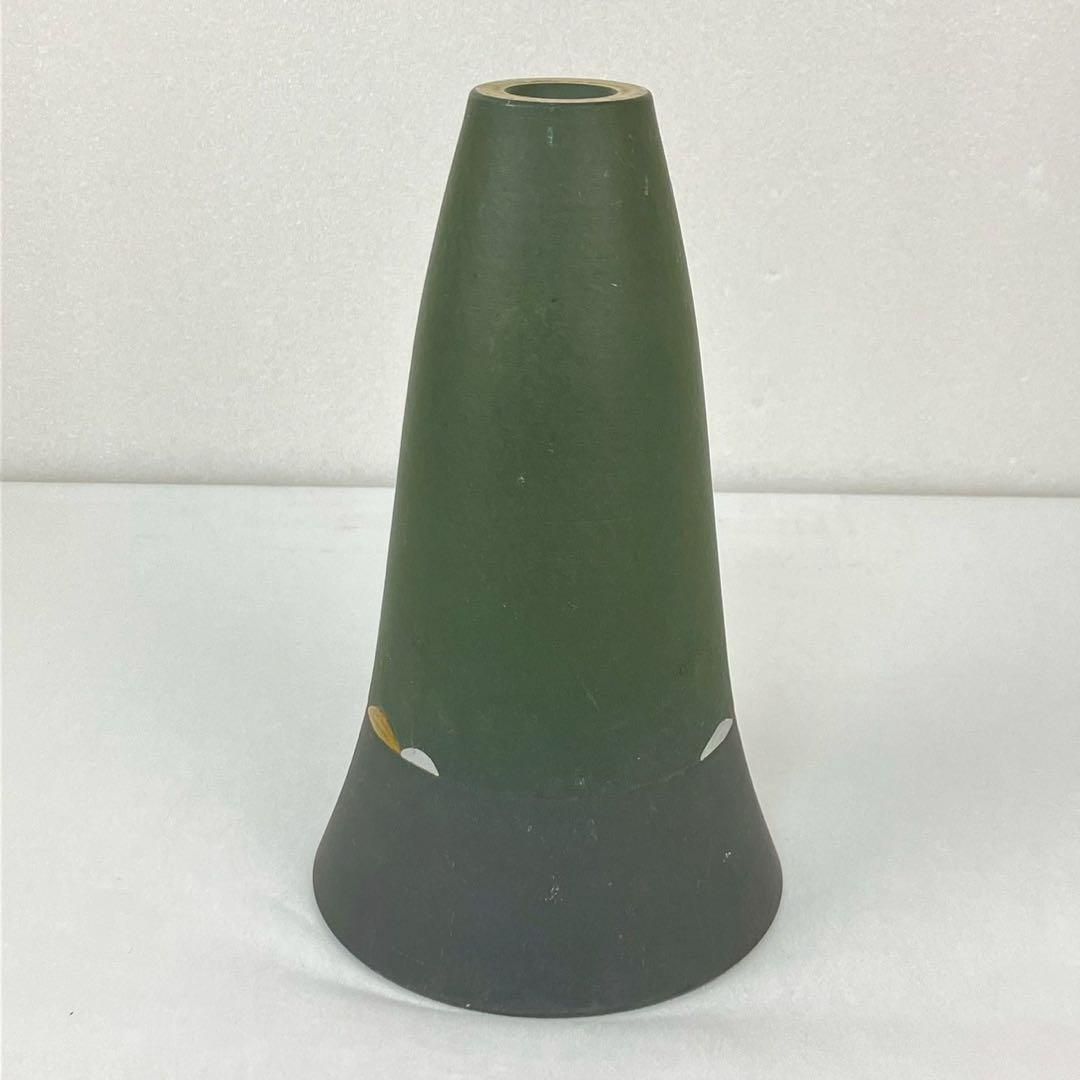 いけばな 清水焼 陶器花器 円錐形花器 京焼 花器 池坊 フラワー