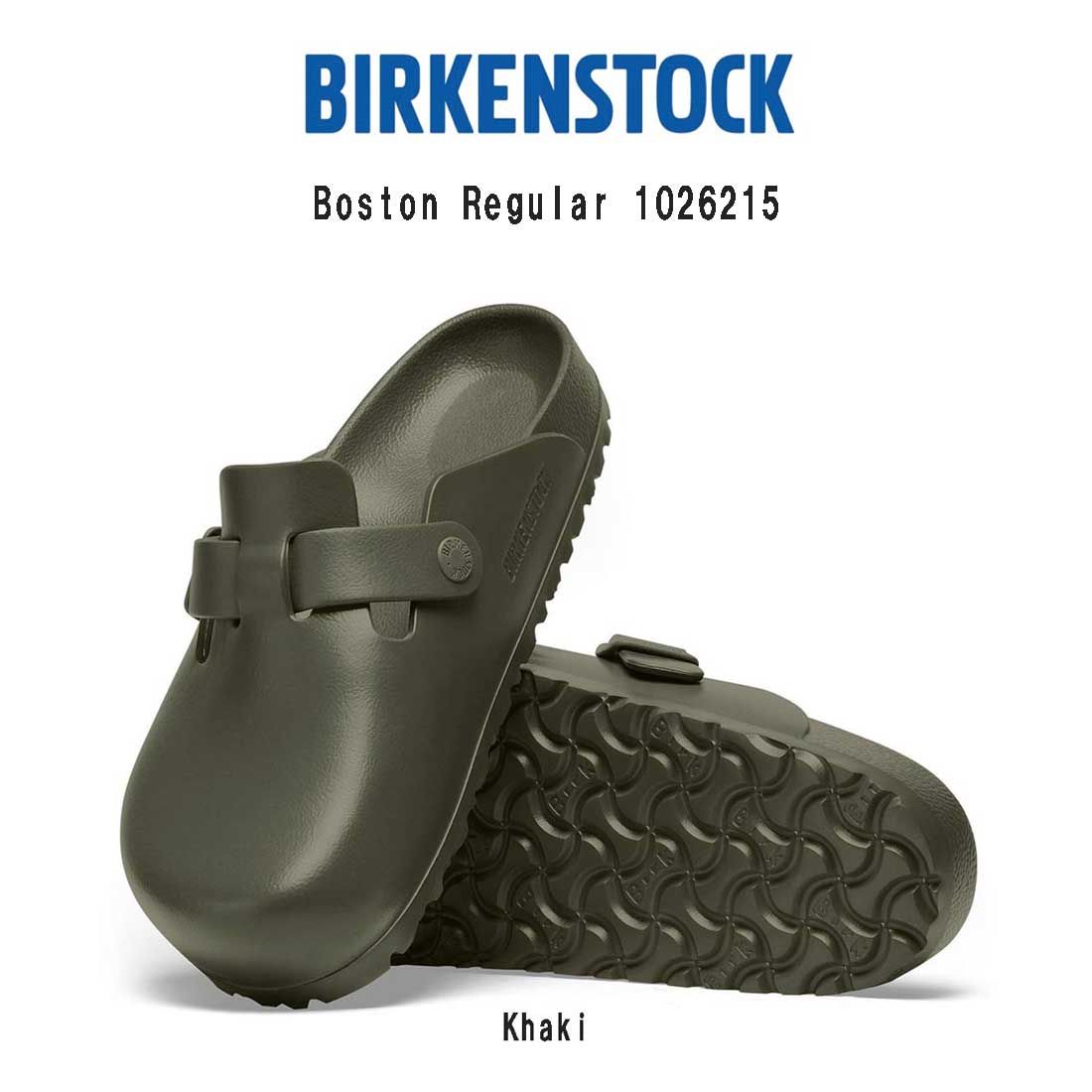 BIRKENSTOCK ビルケンシュトック ボストン サンダル クロッグ サボ コンフォート 軽量 EVA レギュラー カーキ ユニセックス ビルケン Boston Regular 1026215