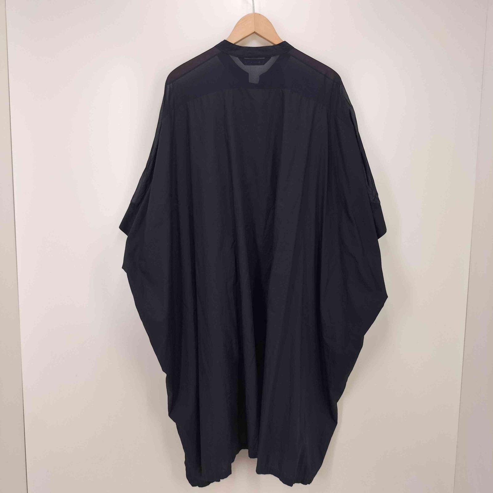 ミズイロインド mizuiro ind バンドカラー ブラウス レディース 表記無