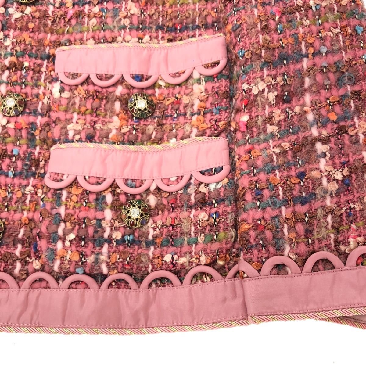 kaneko isao カネコイサオ ヴィンテージ ノーカラー ツイード