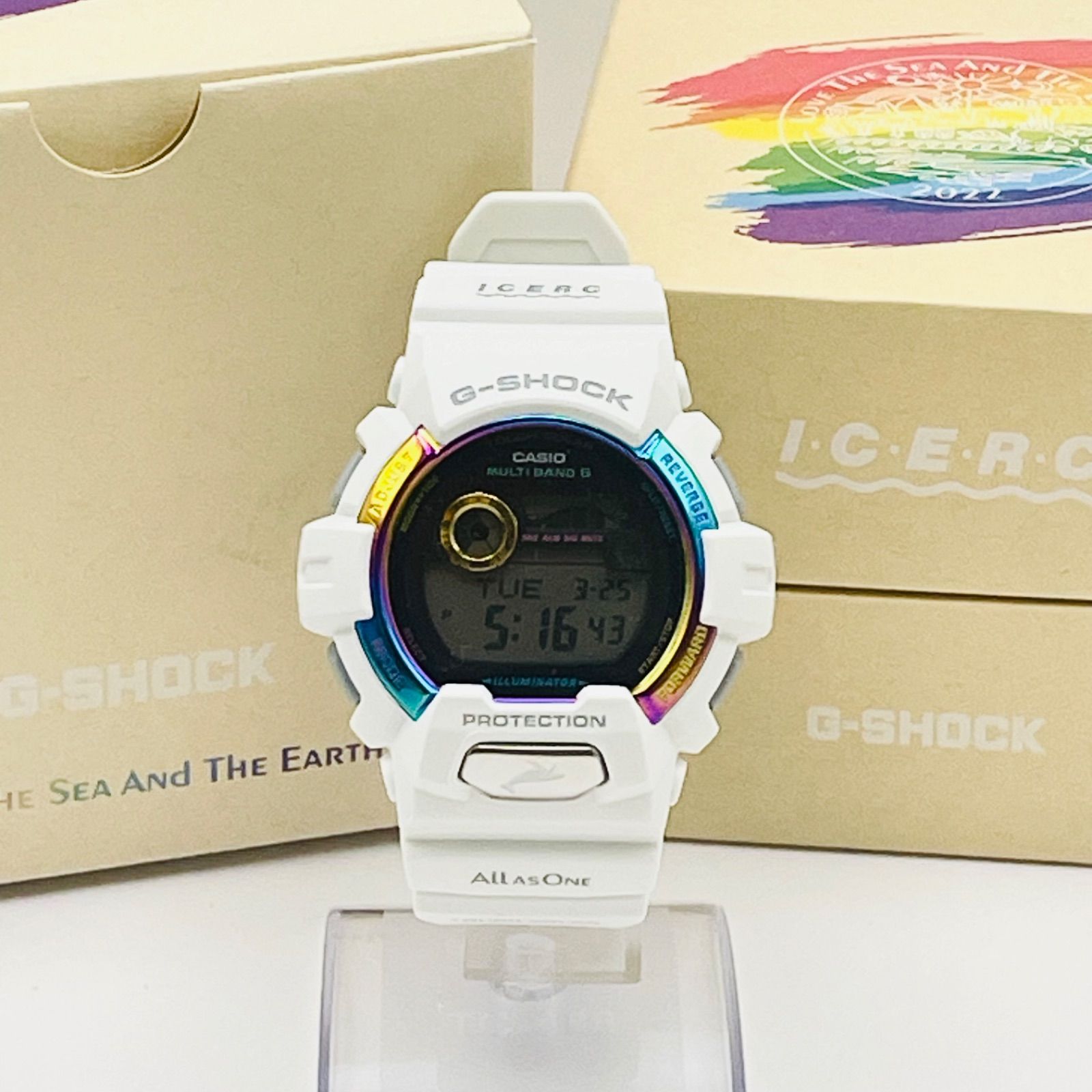 美品 CASIO カシオ G-SHOCK GWX-8904K‐7JR イルクジ2022 I.C.E.R.C SS 