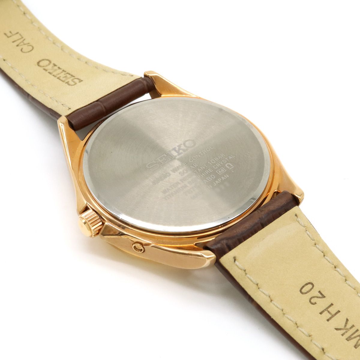SEIKO セイコー セレクション 電波ソーラー デイト ピンク