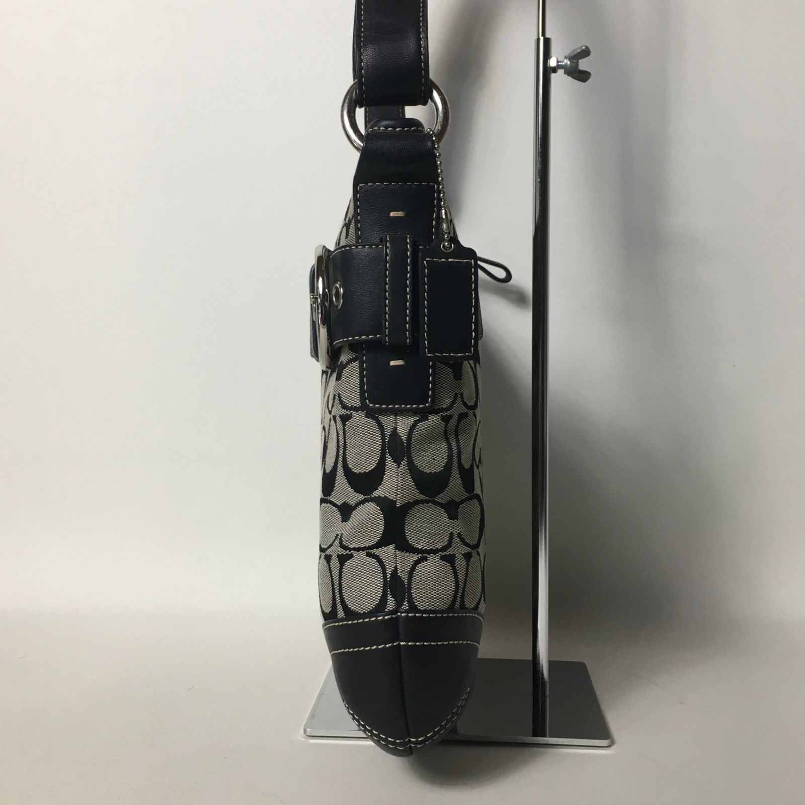 2506-162｜美品｜コーチ シグネチャー ショルダーバッグ ブラック COACH - 2506-162｜美品｜コーチ シグネチャー ショルダーバッグ