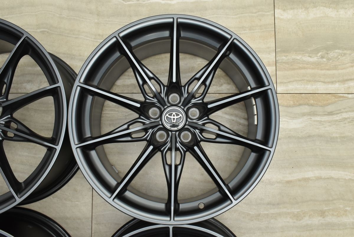美品 鍛造】トヨタ GRスープラ RZ 純正 19in 9J +32 10J +40 PCD112 4