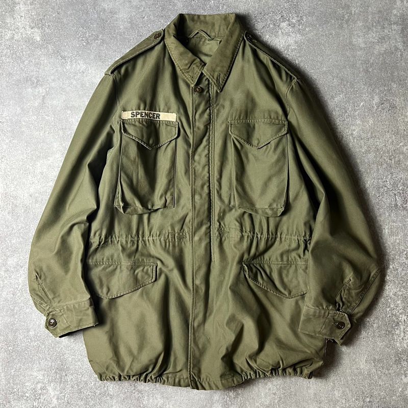 US navy raincoat 50's 50年代 黒タグ ミリタリー - ジャケット・アウター