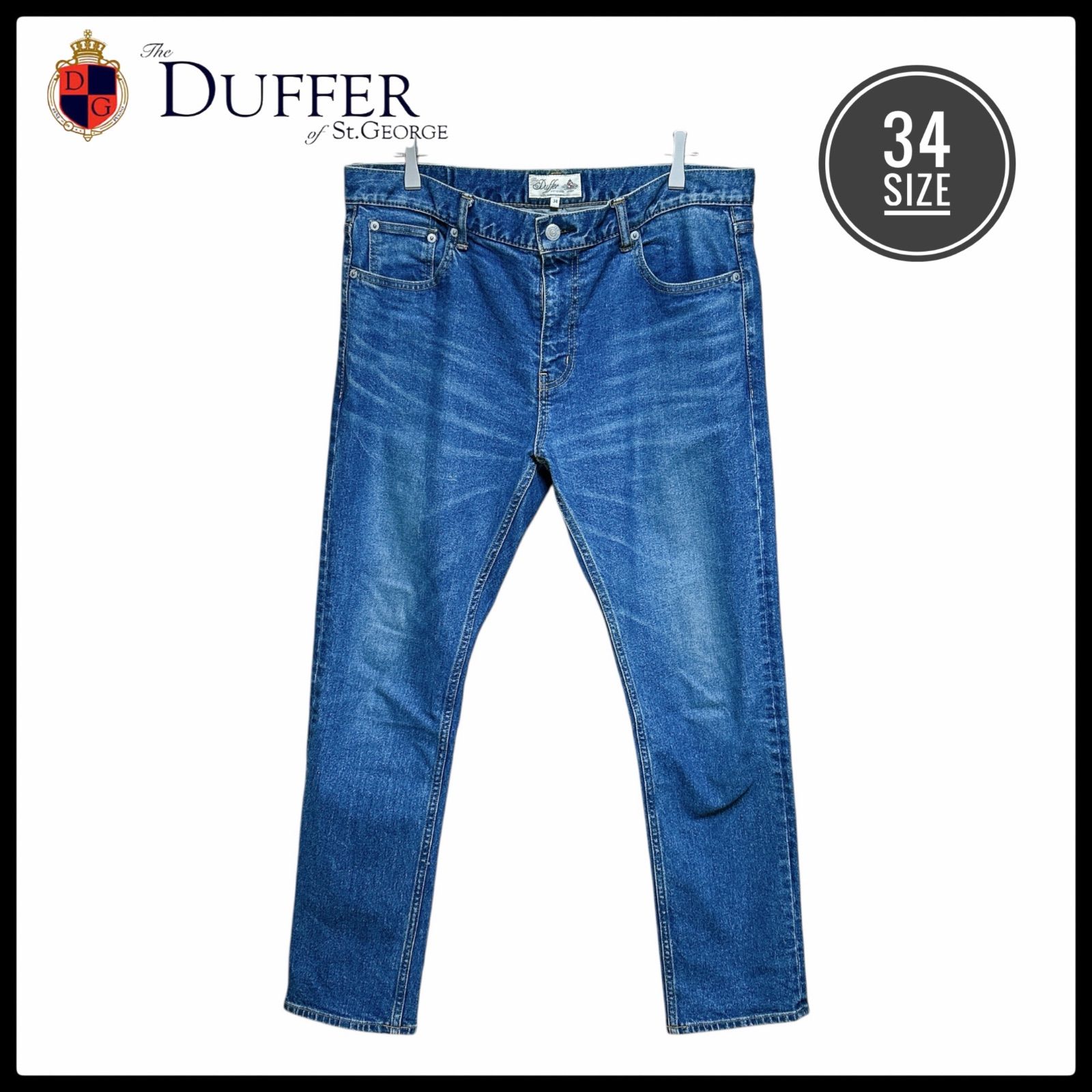 The DUFFER of ST.GEORGE ダファー 岡山デニム ユーズド ウォッシュ 