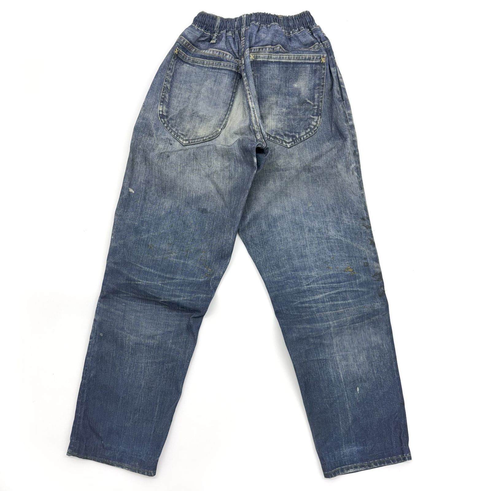 US(アス 三軒茶屋) Fake Vintage Denim Easy Pants Type-L 転写