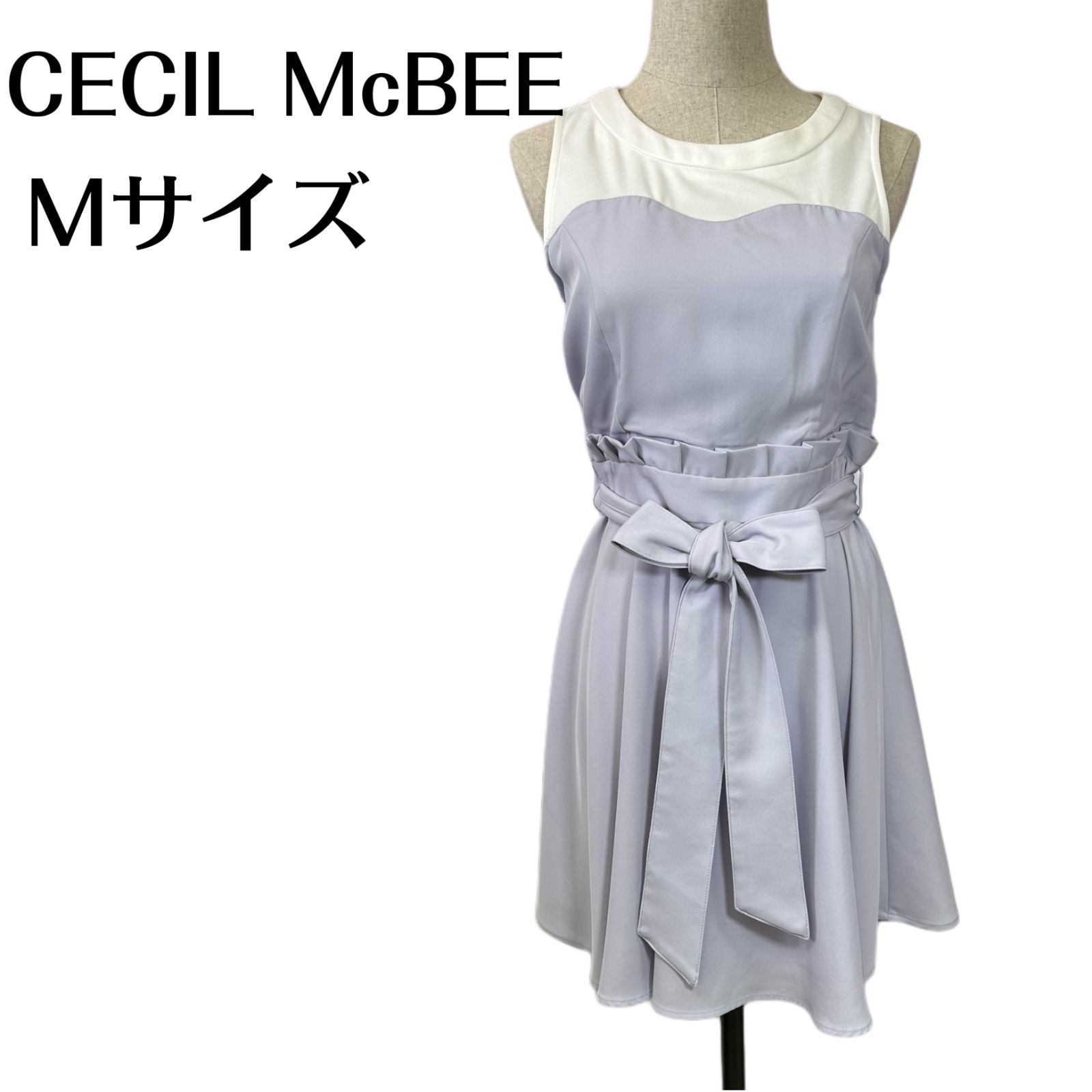 CECIL McBEE / セシルマクビー ノースリーブ ワンピース Mサイズ