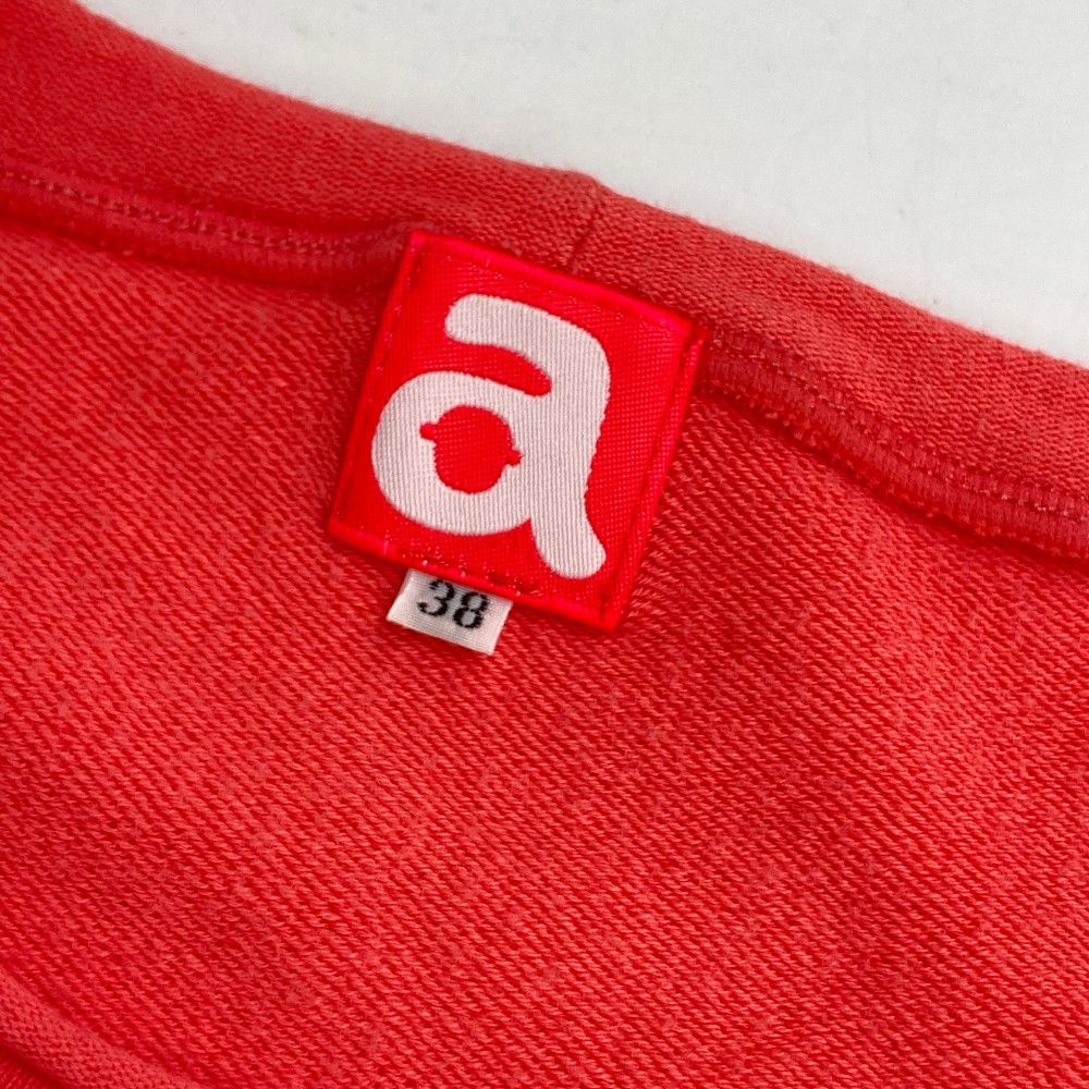 サイズ：38 ARCHIVIO アルチビオ ニットセーター ロゴ刺繍 ピンク系