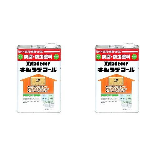 カンペハピオ - キシラデコール - カラレス - 3.4L 2缶セット【BT-14