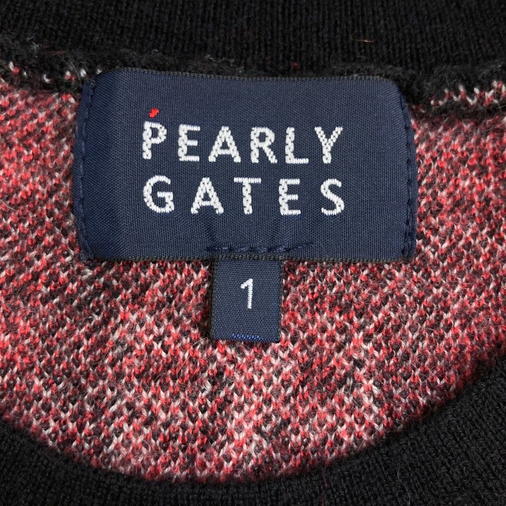 サイズ：1 PEARLY GATES パーリーゲイツ カシミヤ ニットセーター