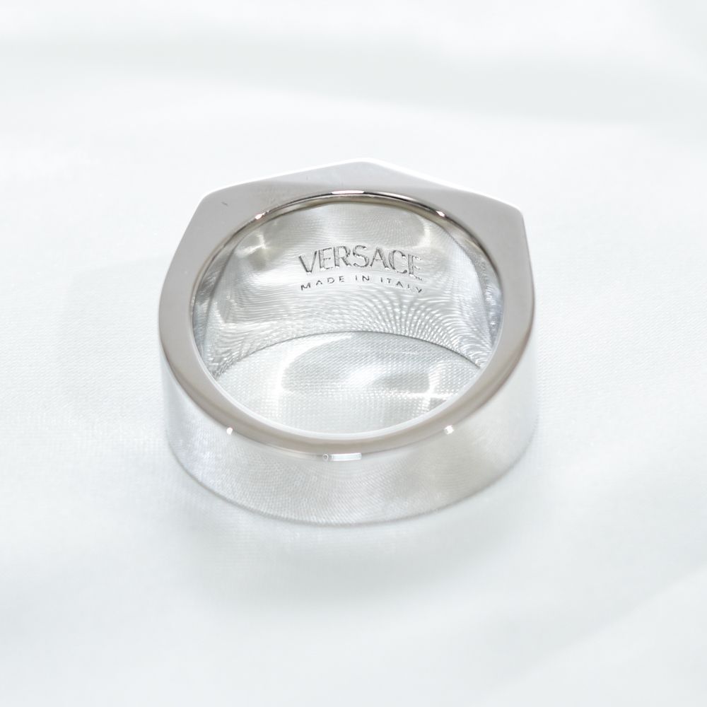 ヴェルサーチ 指輪 リング メンズ ラグレカ シルバー 1019333 VERSACE