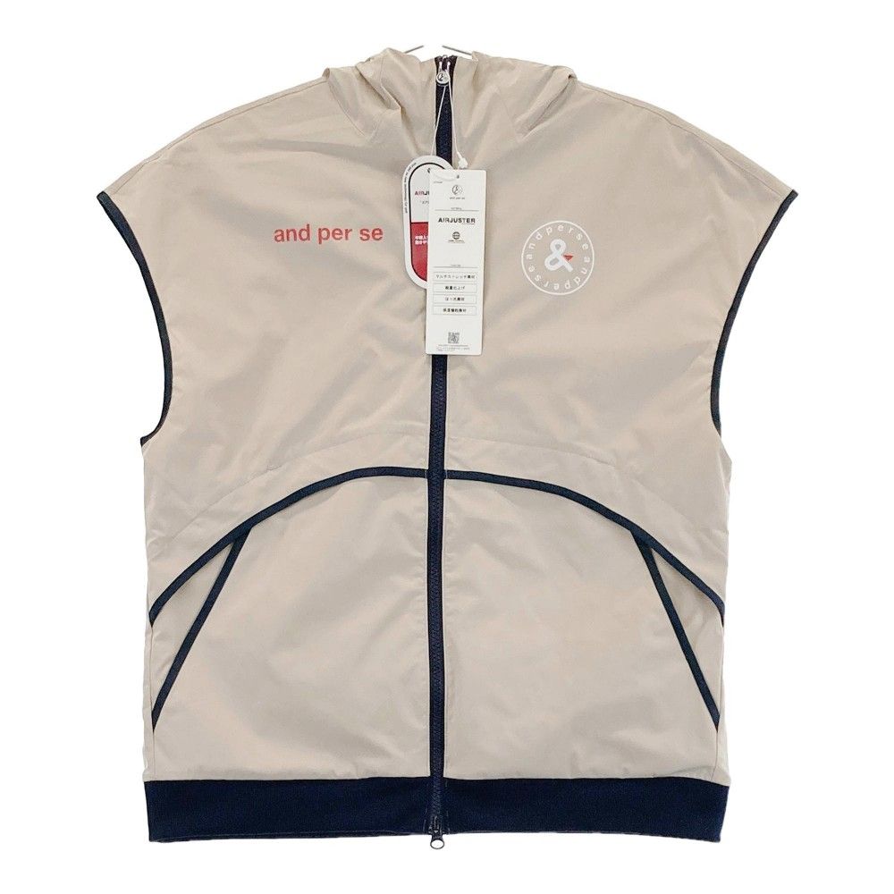 サイズ：M AND PER SE アンパスィ 2024年モデル AFF9284W7 タートルネック 長袖Tシャツ 総柄 ブラック系 [240101371573] ゴルフウェア レディース ストスト サイズ：M AND PER SE アンパスィ 2024年モデル AFF9284W7