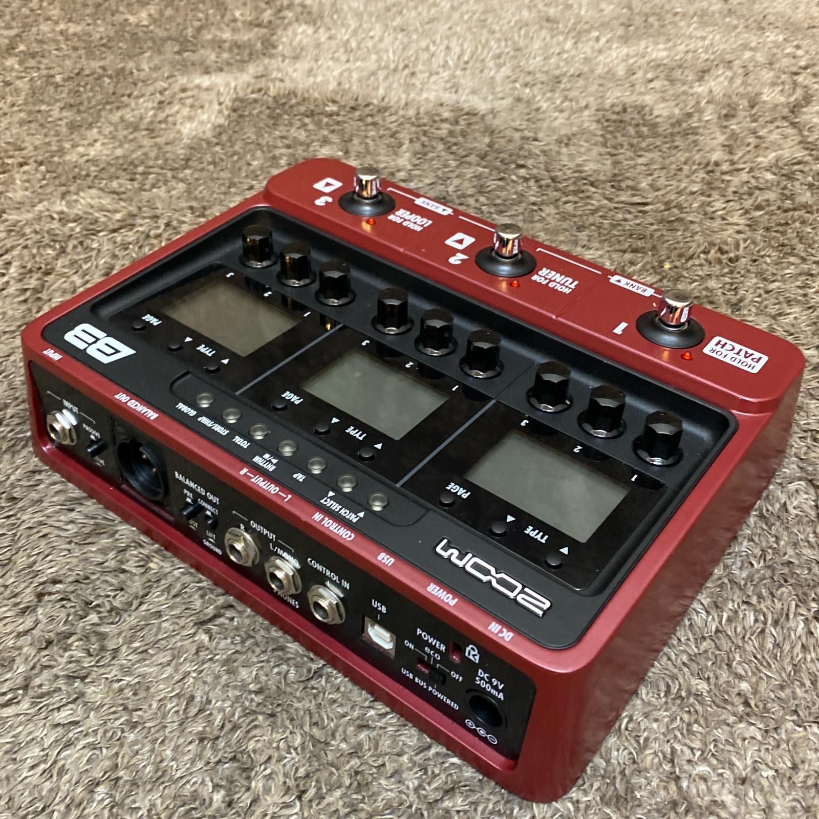 尾張小牧店 楽器 ZOOM | ズーム エフェクター B3 472