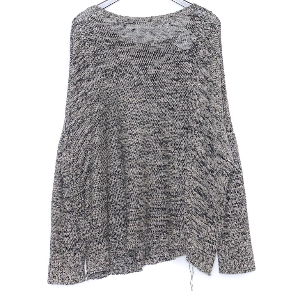 トップス KLASICA AttachedLooseLinenPulloverKnit Tops