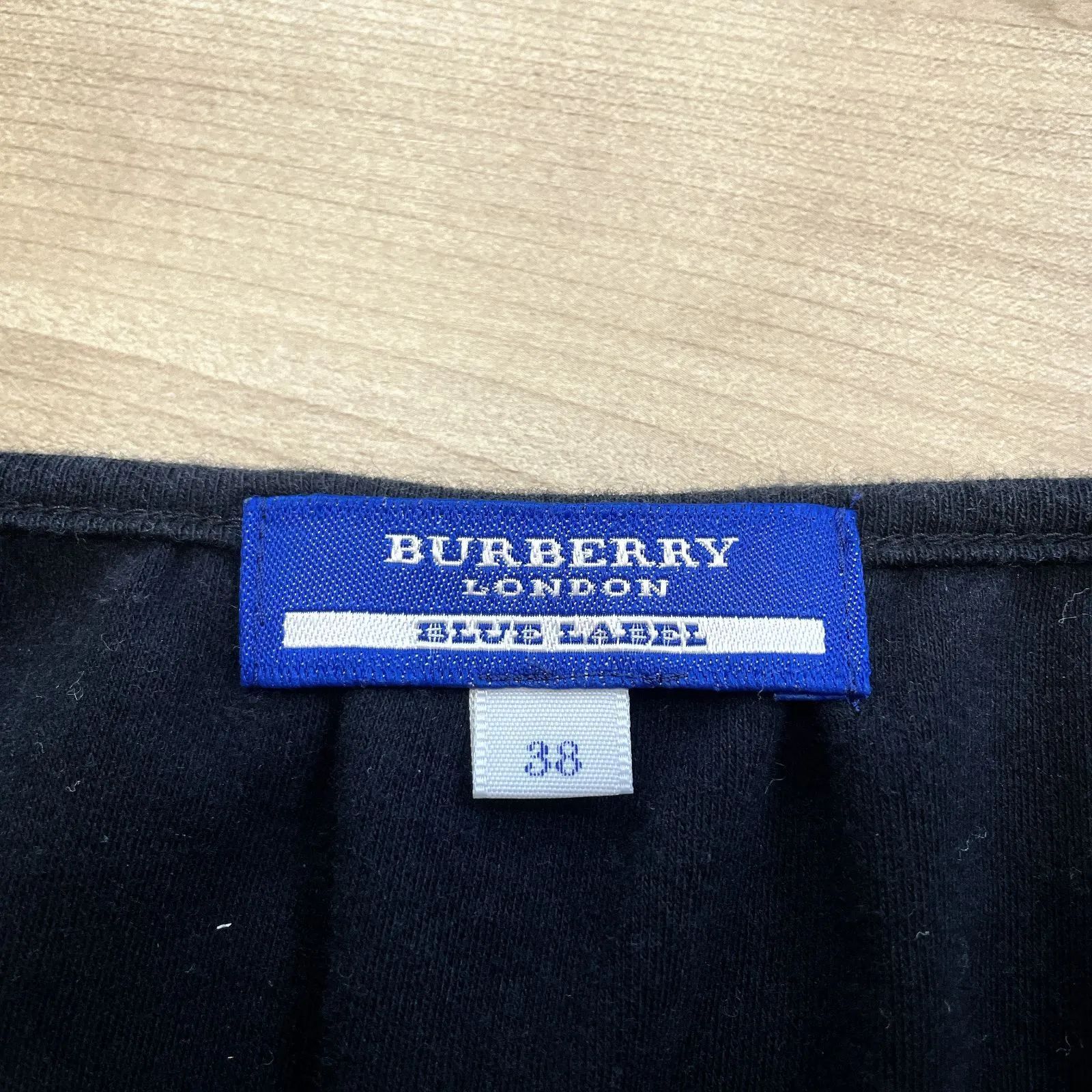 BURBERRY BLUE LABEL ノバチェック チュニック ホース刺繍 ワン