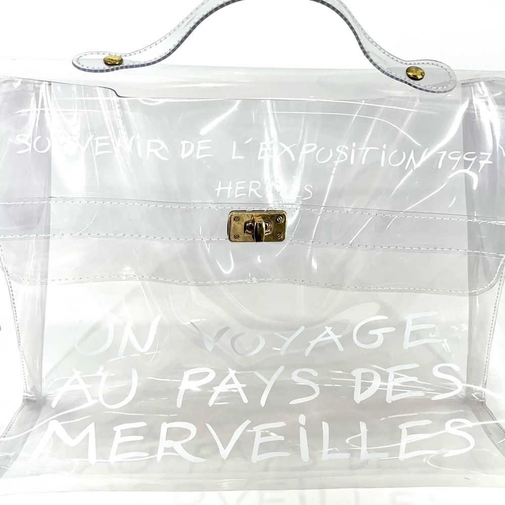 エルメス ハンドバッグ ユニセックス ビニールケリー A4サイズ