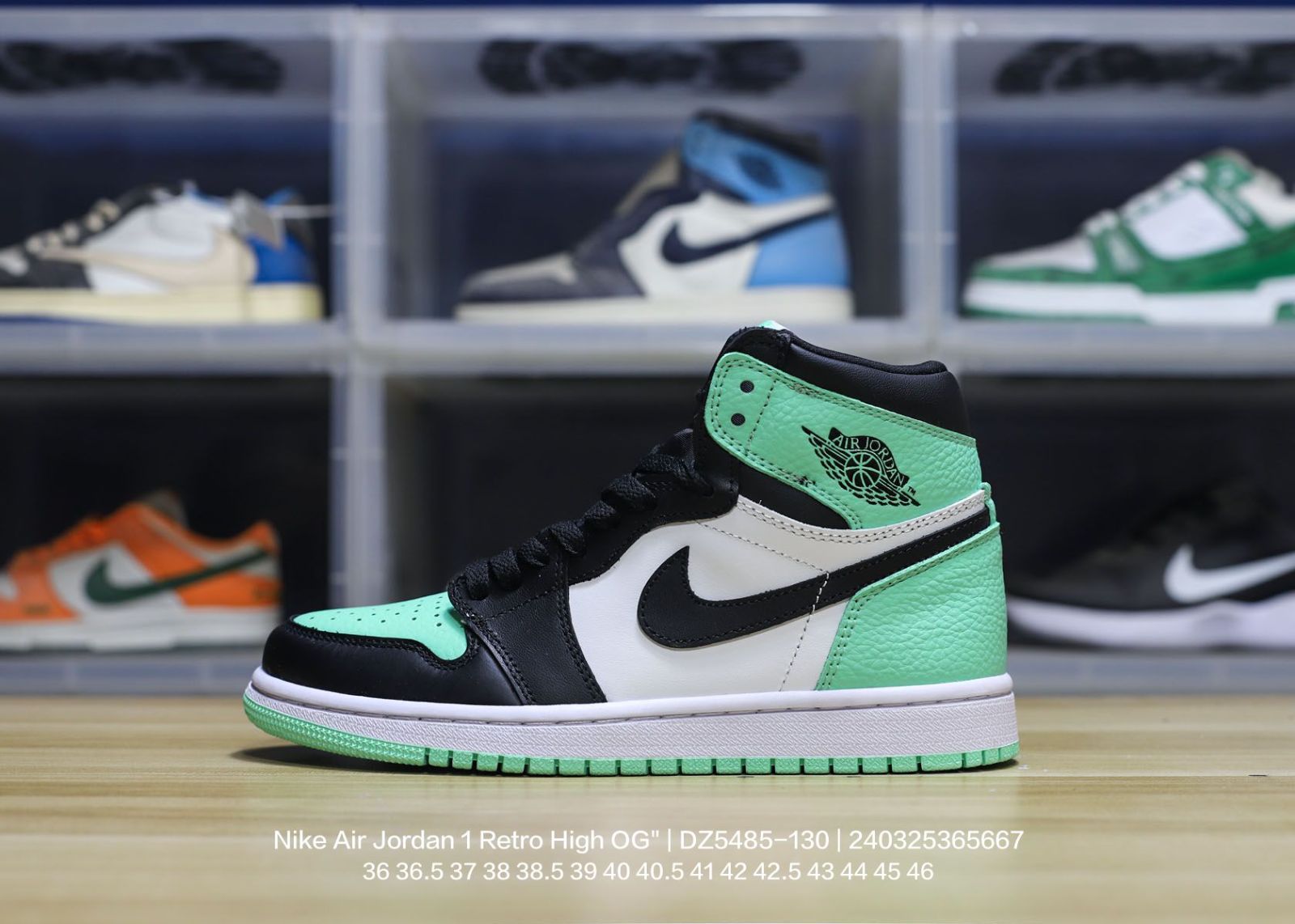 Nike Air Jordan 1 Retro High OG Green Glow