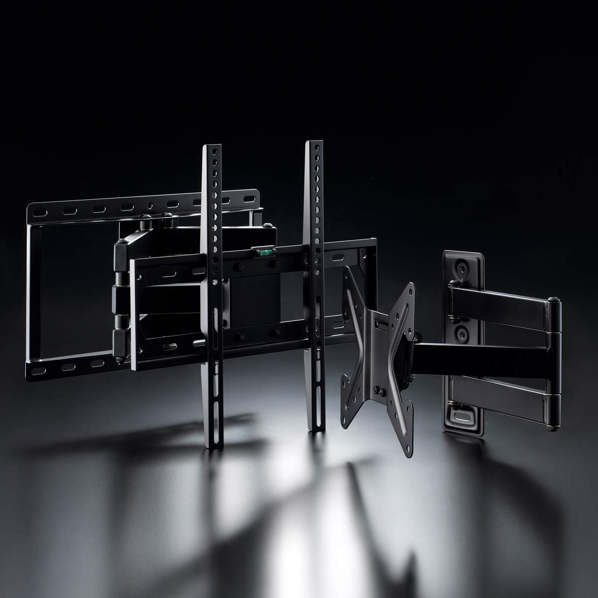 朝日木材加工 テレビ 壁掛け金具 WALL FIT MOUNT 42~86型 ブラック