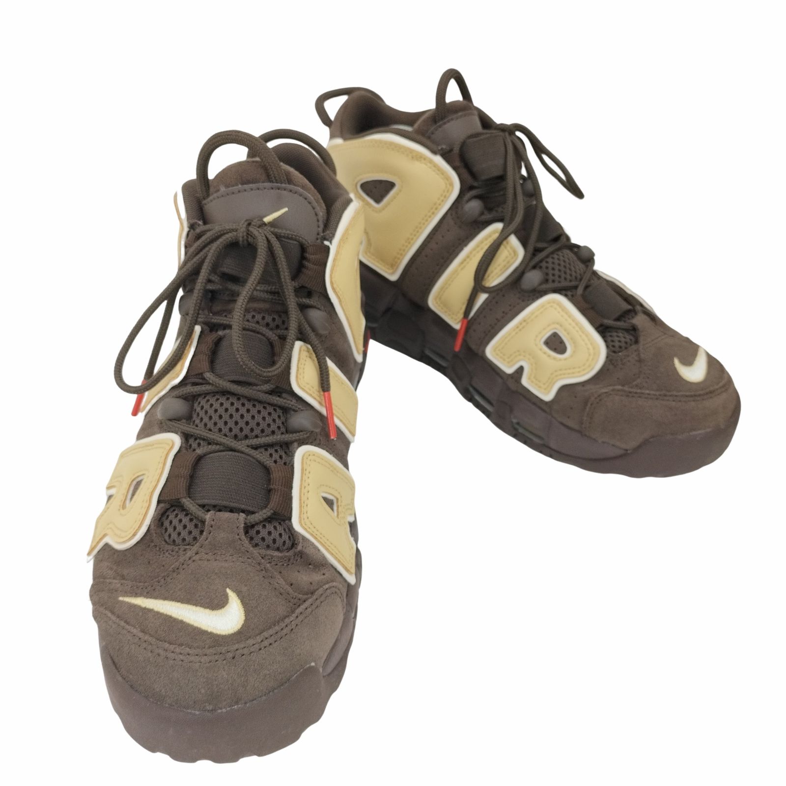 ナイキ NIKE 2023AW AIR MORE UPTEMPO 96 BAROQUE BROWN/SESAME-PALE IVORY エア モア アップテンポ  メンズ  26